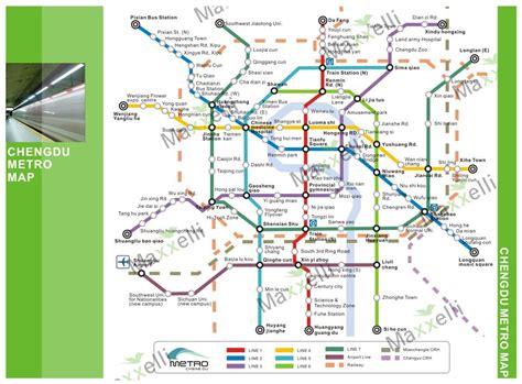 Chengdu Metro - China | Subway map, Chengdu, Metro map