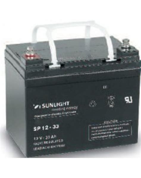 Sunlight 12V 33Ah Acumulator AGM VRLA Accuforce 12 33 Sunlight