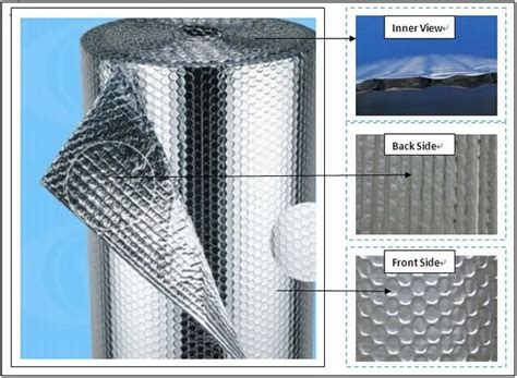 Aluminum Foil Bubble Insulation,Double Bubble Thermal Insulation Roof Building Insulation For ...