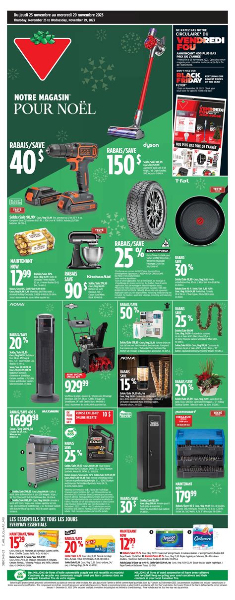 Canadian Tire Qc Flyer November 23 To 29