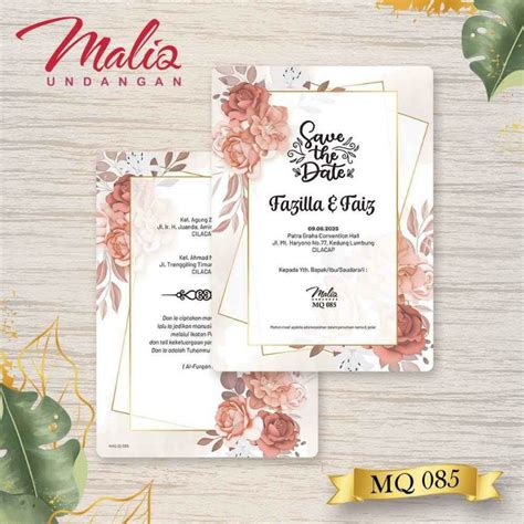 Jual Kertas Blangko Undangan Maliq Murah Shopee Indonesia