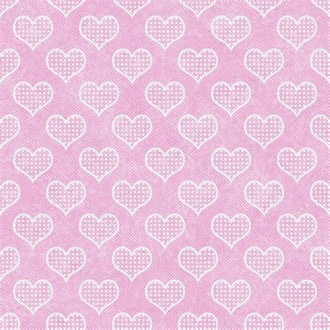 Polka Dot Pink And White Pink And White Polka Dot Hearts Pattern