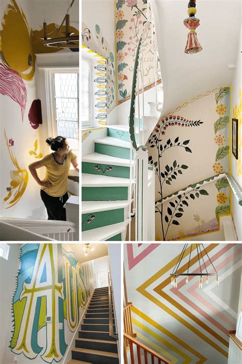 Enclosed Staircase Wall Decorating Ideas Shelly Lighting