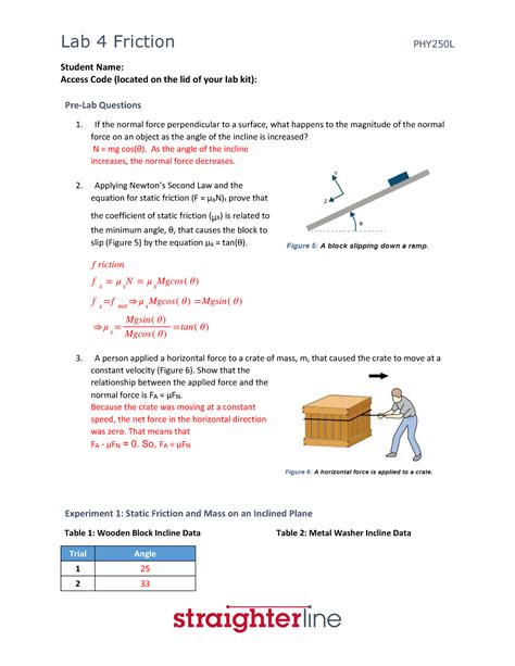 What Is Friction Worksheet