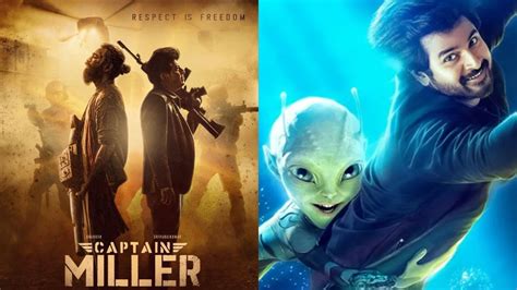 Upcoming Tamil Movies In January 2024 Captain Miller To Ayalaan