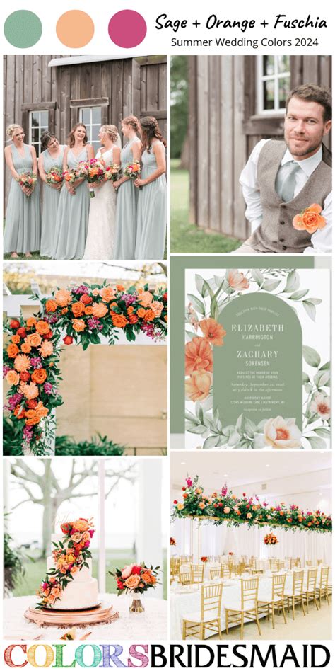 8 Great Summer Wedding Color Palettes For 2024 ColorsBridesmaid