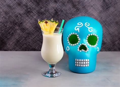Premium Ai Image Milky Coattail Garnished With Pineapple Next Bule