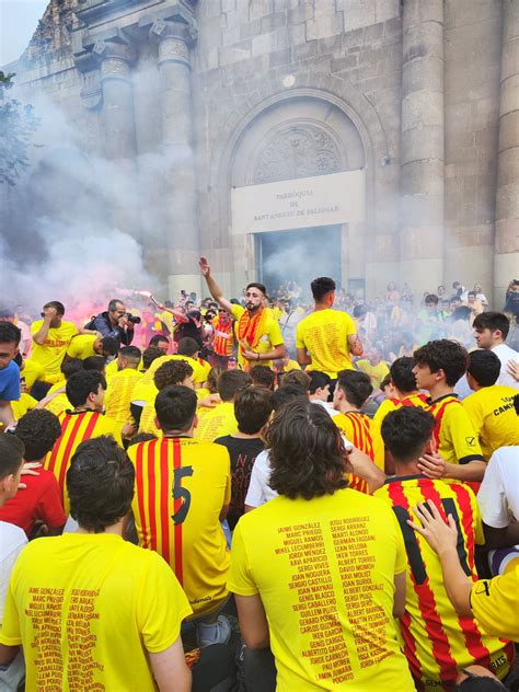 Unió Esportiva Sant Andreu on Twitter Espectacular sortida de l