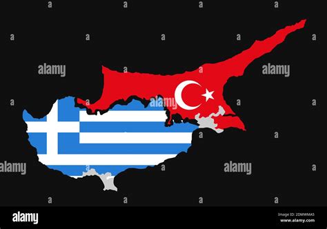 L Le De Chypre Est Divis E En Territoire Grec Et Turc Chypre