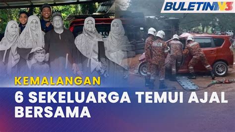 KEMALANGAN 6 Sekeluarga Maut Dalam Nahas 5 Kenderaan YouTube