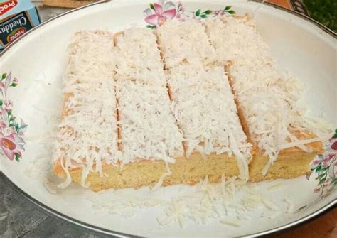 Resep Sponge Cake Keju Bolu Keju Sponge Telur Oleh Santiasih Cookpad