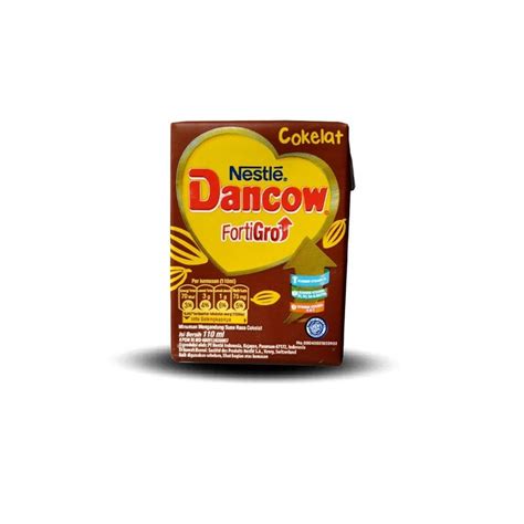 Jual Nestle Dancow Fortigro Susu UHT Rasa Cokelat 110ml Shopee Indonesia