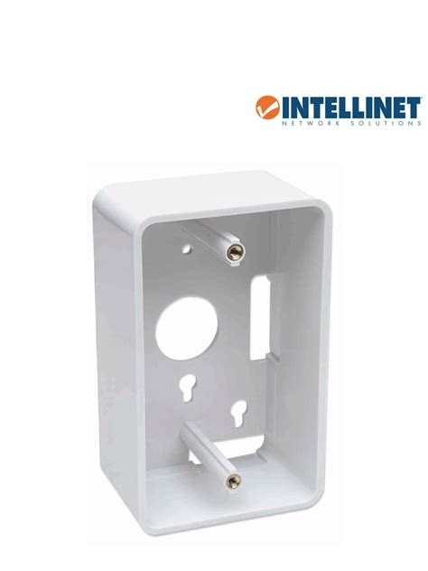 Intellinet Caja Para Pared Conexi N Sencilla Cm