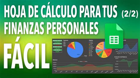 C Mo Organizar Mis Finanzas Personales Haz Tu Dashboard Youtube