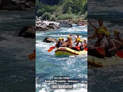 Rafting In The Deepest Canyon In Europe Tara River Rafting Youtube