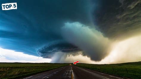 The Worlds Top 5 Deadliest Huge Tornadoes Extreme Close Up Tornado