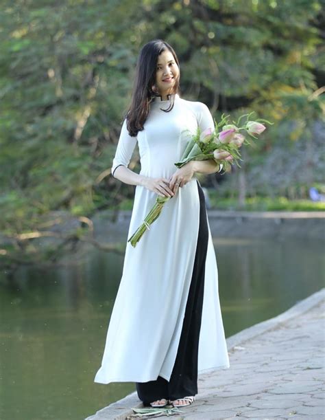 Chiffon Fabric Ao Dai Vietnam High Quality Vietnamese Ao Dai