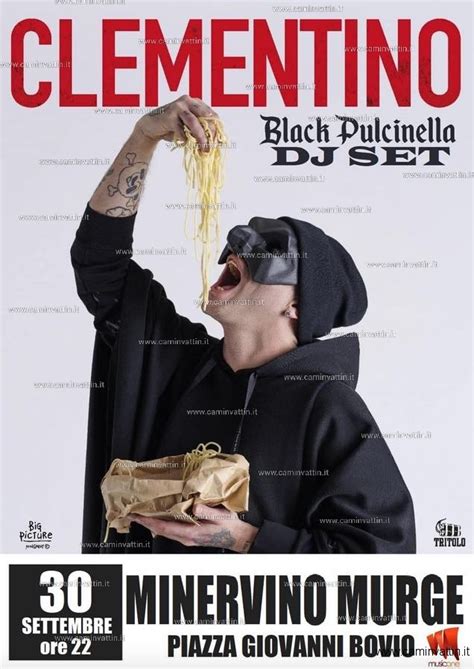 CLEMENTINO In Concerto A Minervino Murge Per La Festa Di San Michele