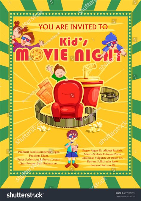 913 Kids Movie Poster Stock Vectors and Vector Art | Shutterstock