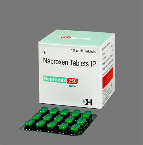 Naproxen Sodium Usp 250 Mg At Rs 750box In Vadodara Id 2854041801397