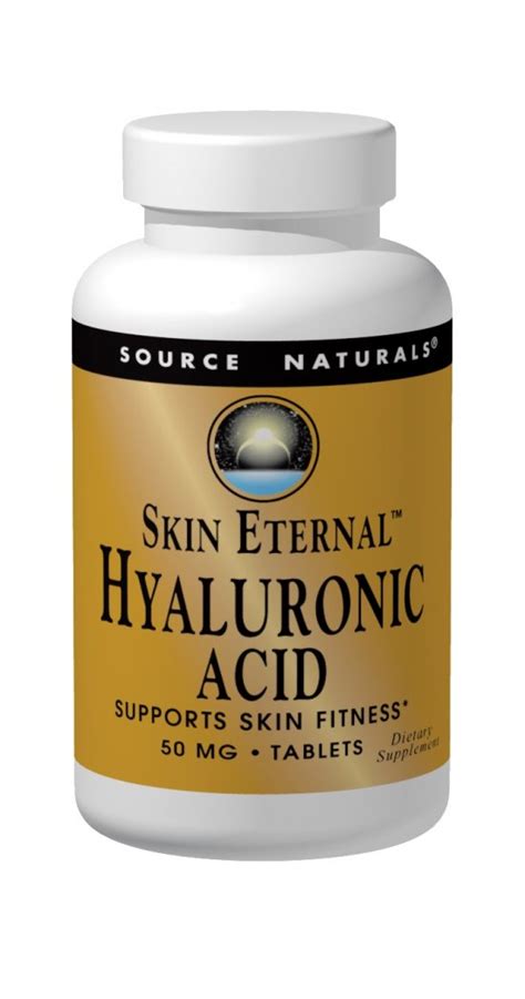 Source Naturals Skin Eternal Hyaluronic Acid 50 Mg 120 Tablet 120 Tablet