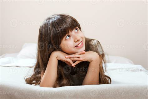 Little Girl Thinking 35237473 Stock Photo At Vecteezy