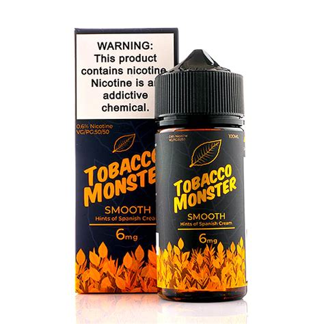 Tabaco Monster Smooth 100ml E Jugo 6 Mg Wifi Video Juegos