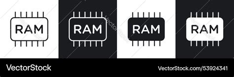 memory icon royalty  vector image vectorstock