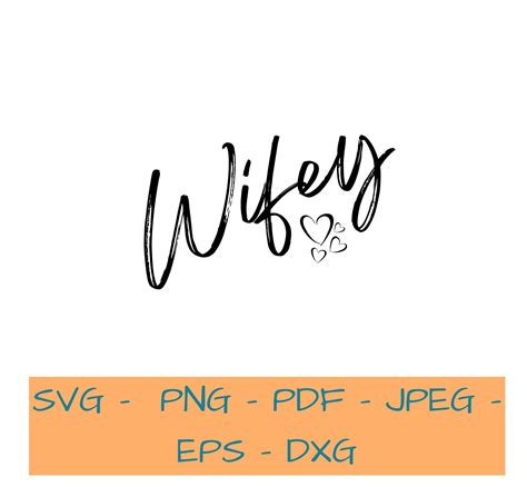 Wifey Svg Wifey Shirt Svg Wife Svg Wife Life Svg Mrs Svg Etsy In