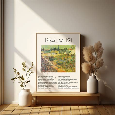 Psalm 121 Printable Bible Verse Wall Art Bible Verse Download Digital