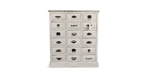 Commode Grainetier Tiroirs Bois Blanc C Rus X X Cm Leroy