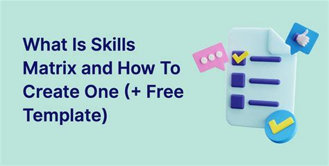 Skills Matrix Template Benefits And How To Create One