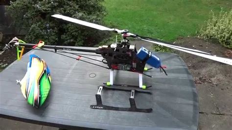 Align T Rex 550 Pro Dfc Fertiggestellt Ready For First Hover Youtube