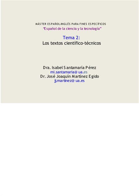 Pdf Los Textos Científico Técnicos Pdfslidenet