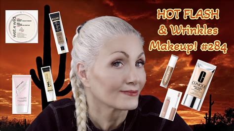 HOT FLASH Wrinkles Makeup 284 New Makeup Try On Bentlyk YouTube