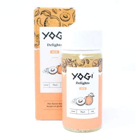 Yogi Delights E Liquids Peach Ice Ml Pakistan Vapestation