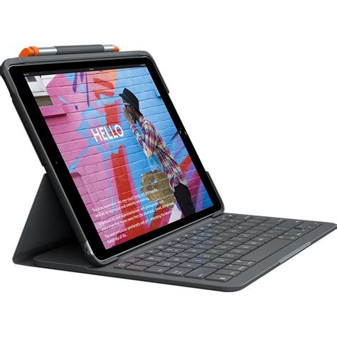 Logitech Slim Folio Keyboard Case For Ipad 102 7th8th9th Gen Gr