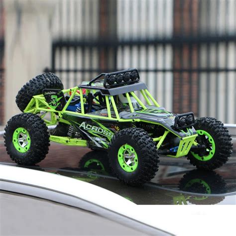 WLtoys 12428 1 12 4WD 50KM H Crawler RC Car With LED Light RTR 2 4G