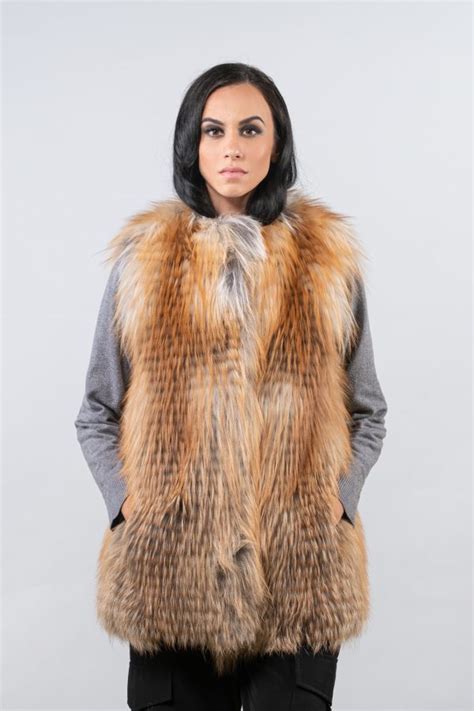 Fox Fur Coat Fox Fur Jacket And Vests Haute Acorn