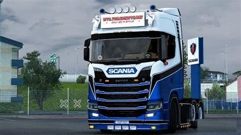 Wf Paintjobs Bd Logistics Skin For Scania Ng Gamesmods Net Fs