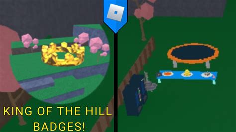 How To Get King Of The Hill Badges Funville Roblox Youtube