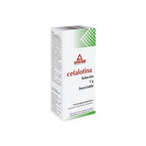 Cefalotina Ampolleta Ml Farmacias Gi Mejoramos Tu Salud