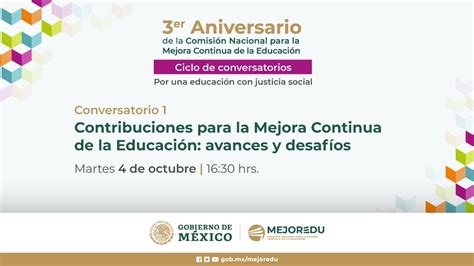 Conversatorio Contribuciones Para La Mejora Continua De La