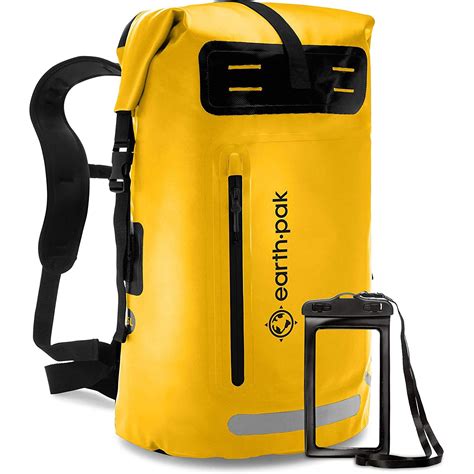 35L Waterproof Backpack With Roll Top Closure HalifaxTrails