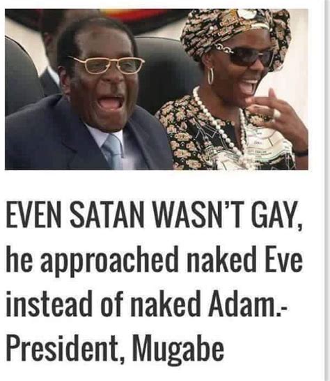 President Robert Mugabe Quote - Foreign Affairs - Nigeria