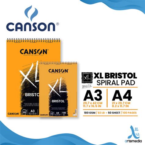 Jual Canson XL Bristol Paper Pad Sketchbook Buku Sketsa A4 Kota