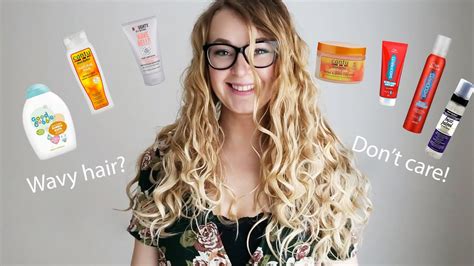 2a 2b 2c Wavy Hair Routine Uk Available Hair Products Youtube