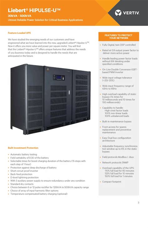 Vertiv Liebert Hipulse U Kva Ups At Rs Piece