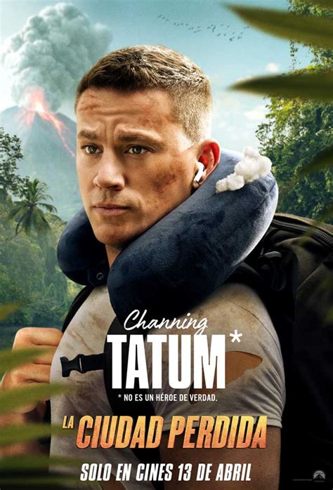 La Ciudad Perdida Cartel De La Pel Cula De Channing Tatum