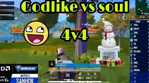 Godlike Vs Soul 4v4 Akshat On Fire YouTube